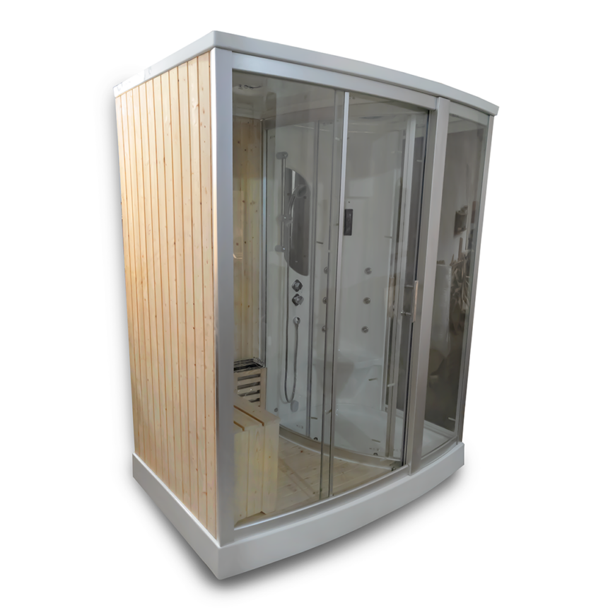 Atlas (6x4 ft.) Steam Shower Cabin by Madonna