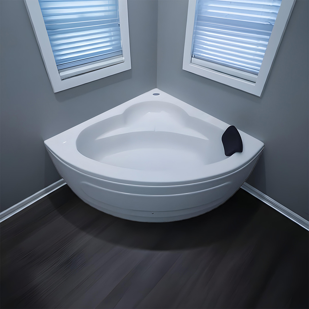 The Babe Freestaning corner bathtub