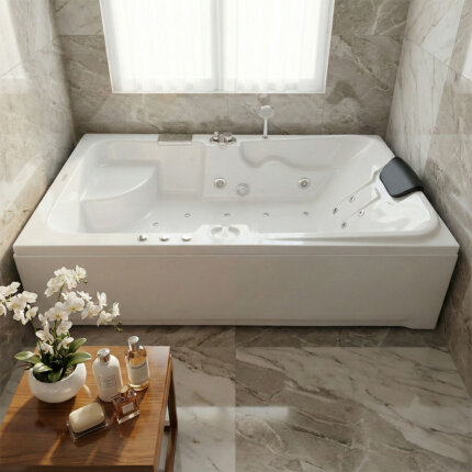 Ceaser freestanding jacuzzi bathtub 6 ft x 3 ft