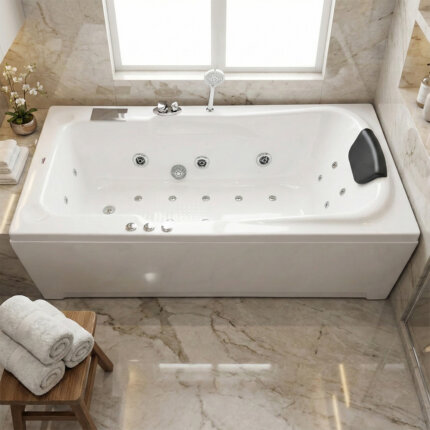 Voyage Freestanding Jacuzzi Bathtub 5.5 ft x 2.5 ft